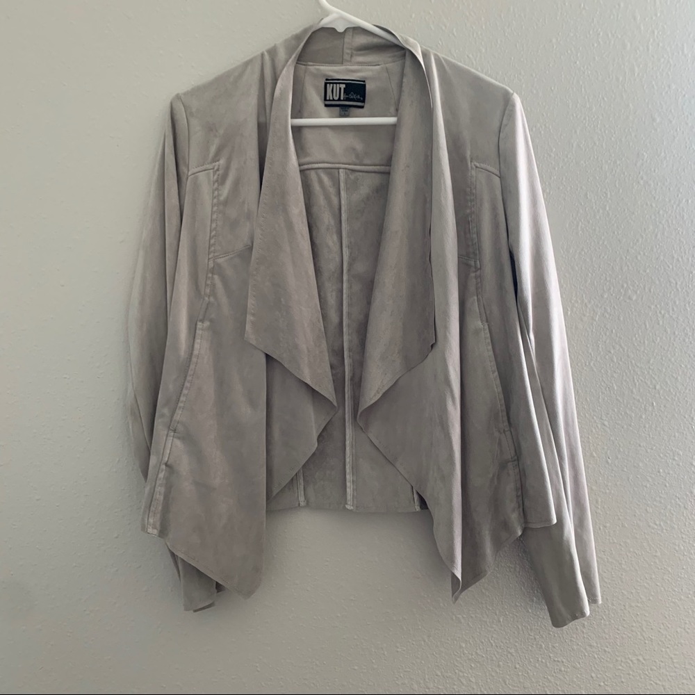 Kut from the Kloth faux suede jacket